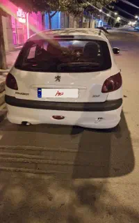 پژو 206 مدل 89