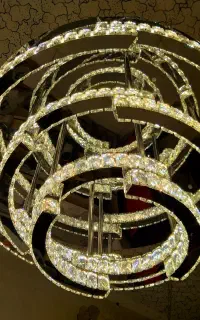 لوستر کریستالی هوشمند