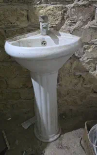 روشویی کنج  دیوار