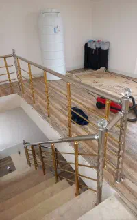 نرده استیل ودستگیره