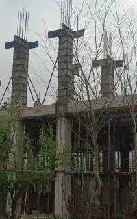 اسکلت بتنی  در ماسال