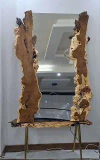 آینه قدی با کنسول