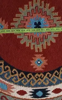 فرش گرد-قالیچه