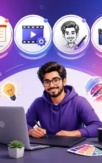 پذیرش پروژه فریلنسری طراحی، انیمیشن و تیزر