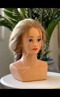 سر مانکن موی طبیعی