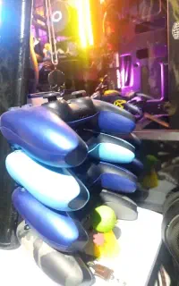 دسته های رنگی کار نکرده در حد نو