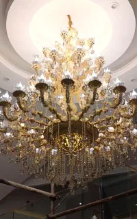 طراحی و ساخت تخصصی لوستر طبقاتی