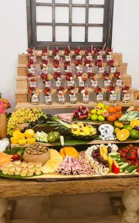 اجاره ظروف فینگرفود و انجام میز آرایی