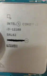 Cpu i3 12100 سی پی یو