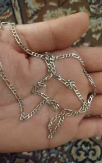 گردن بند نقره زیبا