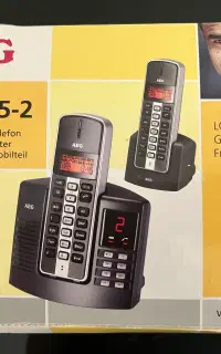 تلفن بی‌سیم AEG TARA 205-2 اصل آلمان