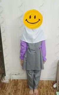 لباس فرم دخترانه کودکستان دیار