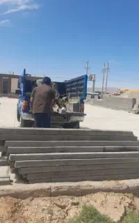 جذب نیرو جهت گوم و لوله سیمانی و پایه فنس بتنی