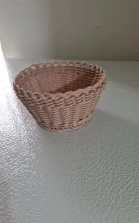 سبد سبزی ۱۵تا صورتی دست باف