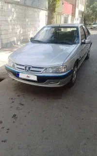 پژو پارس ۸۷ نقره ای