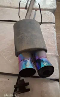 منبع اگزوز۲لول اسپرت۷رنگ سایلنسردار