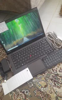 لپ تاپ lenovo لنوو اثر انگشتssd i5دوتاباطری