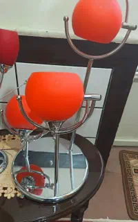 دو عدد لوستر حبابی زیبا سالم سالم