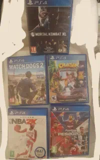 فروش ۵ سی دی بازی ps4 زیر قیمت