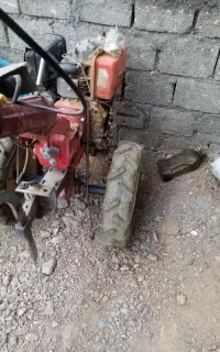 تیلر زدن باغ وگلخانه