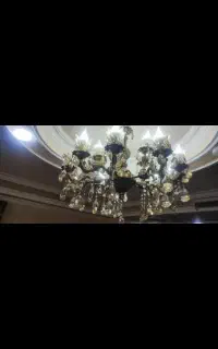 دوعدد لوستر برنز اصلی وسنگین