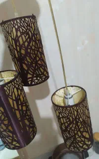لوستر سه شاخه. تمیز و شیک. قیمت مناسب