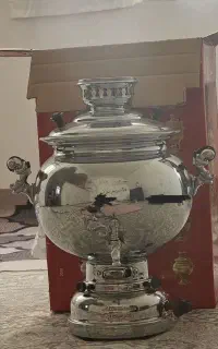 فروش سماور گازی اکبر برادران ۱۲ لیتر