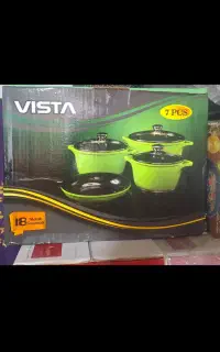 قابلمه چدن ۷ پارچه نو