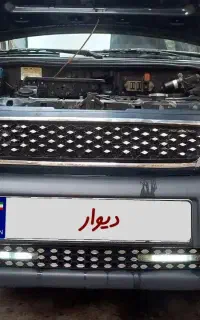 ماشین پراید مدل ۸۲ سورمه ای کره ای
