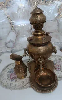 سماور زغالی در حد نو