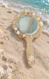آینه پرنسسی  رزینی
