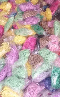 پوشال رنگی تزئینی