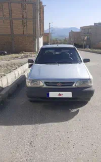 پرایدمدل ۹۲ نقره ای تک سوز بدون افتاب سوختگی