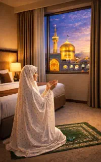 تور مشهد قطار ریلی  هوایی زمینی اقساطی