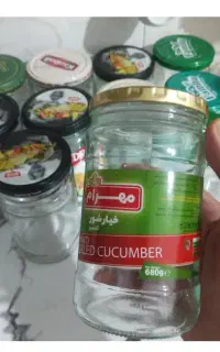 شیشه مربا و رب