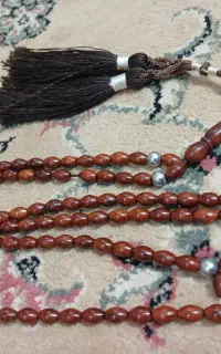 تسبیح کشکول 101 دانه مصری تراش هیلی اصل
