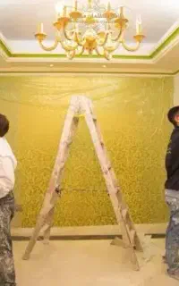 نقاش نقاشی رنگ آمیزی ساختمان قابندی گچبری  پتینه