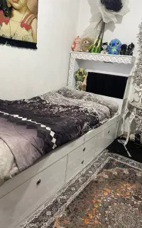 تخت تک نفره بزرگسال نو