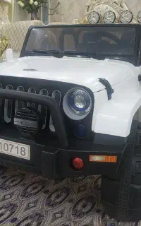 ماشین شارژی بسیار بزرگ دونفره واقعی