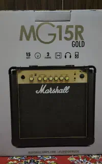 آمپلی فایر گیتار مدل MG15R Gold مارشال نو