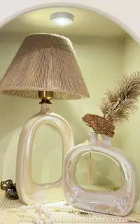 ست آباژور و گلدان رو میزی
