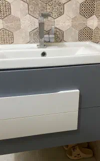 روشویی کابینتی و آینه