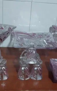 کریستال 27 پارچه نو استفاده نشده کارتو نداره