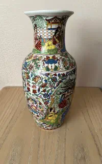 گلدان قدیمی اصل ژاپنی