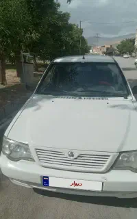 پراید مدل ۸۸ دوگانه روکش صندلی کفی فرمان نو