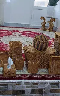 سبد بافی با فرم و گرد بافی