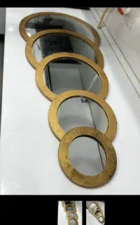 آینه دوکوراتیو طلایی