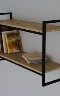 کتابخانه و قفسه های دیواری