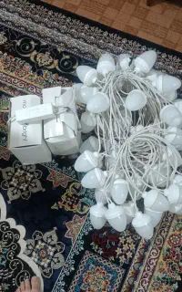 ریسه بلوطی و توپی ضدآب به شرط