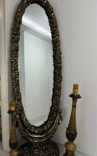 آینه و شمعدان